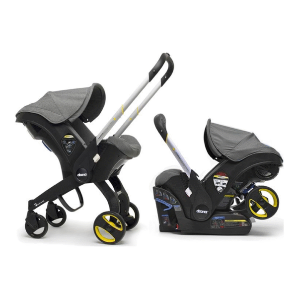 Doona Infant Car Seat & Stroller Combo - 3 in 1 (Black)