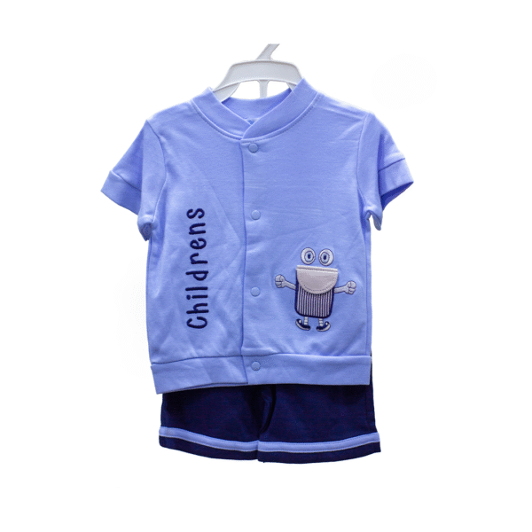 2pc blue outfit