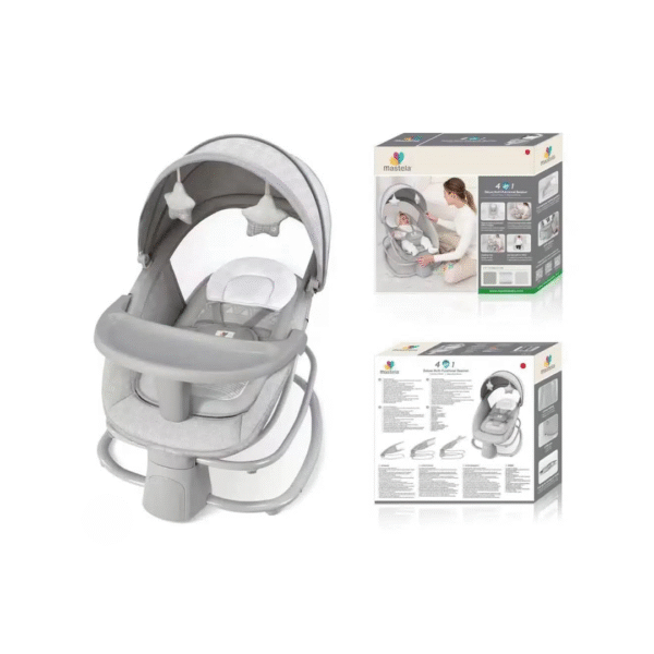 Mastela 4 in 1 Baby Bouner - Light Grey