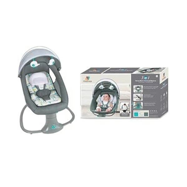 Mastela 3 in 1 Multi functional Bouncer - Light Grey